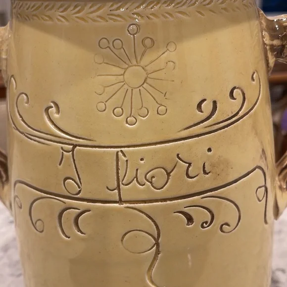 Vietri Italian Canister.
